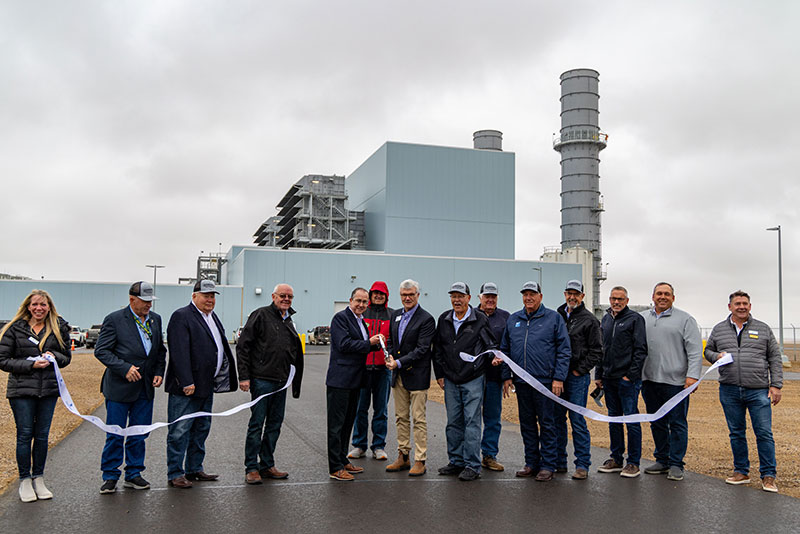 Brickhouse and McCollam cutting the ribbon for PGSIV