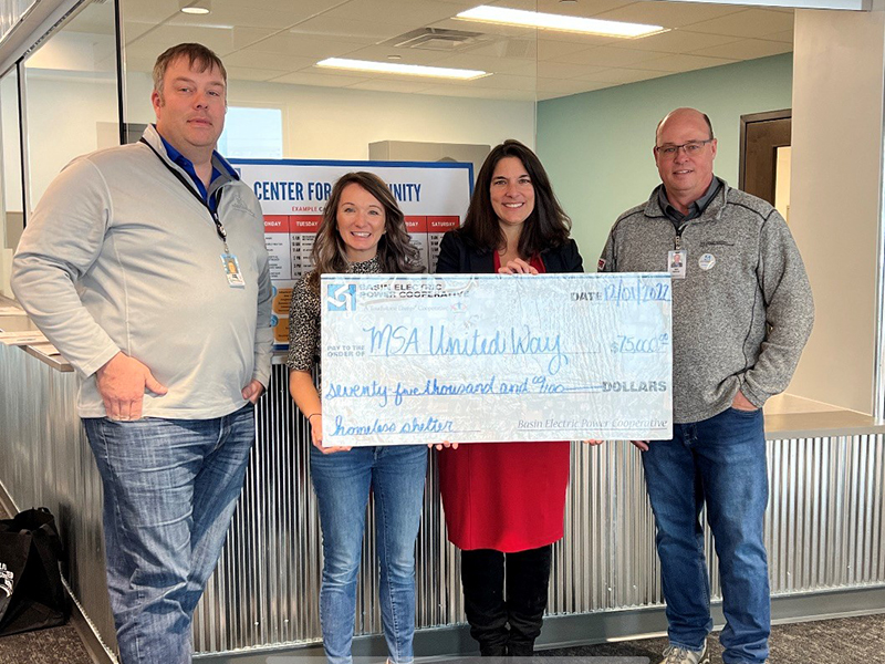 United Way Check Presentation